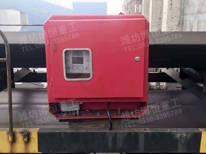 鋼絲皮帶金屬探測儀使用現場